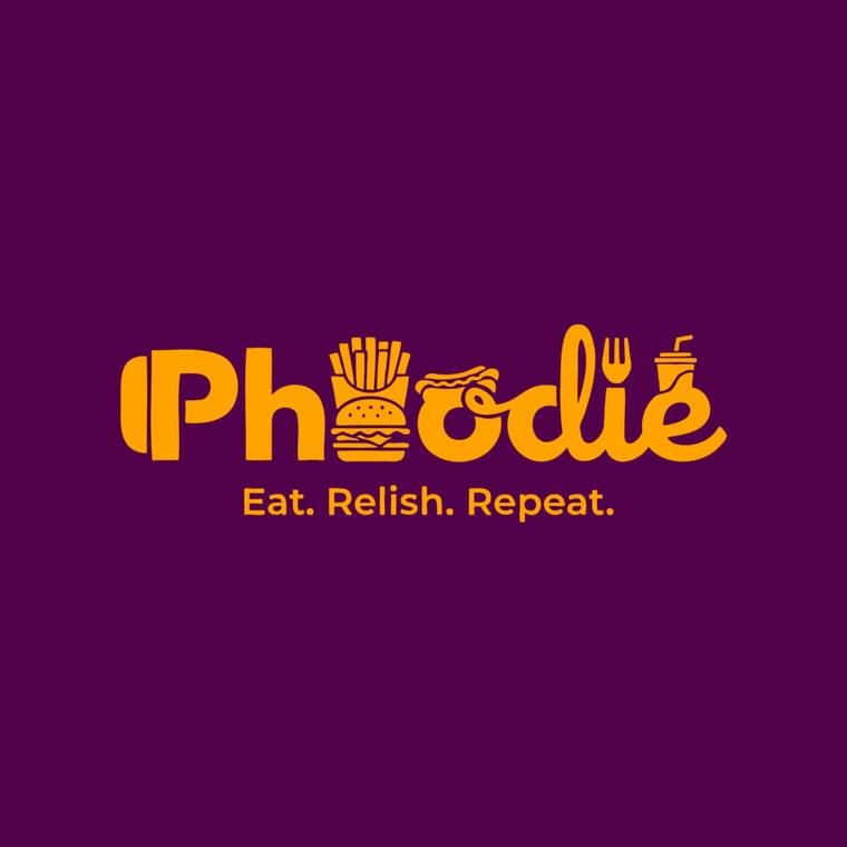 iPhoodie logo designed by Propix, a logo design agency in Jaipur